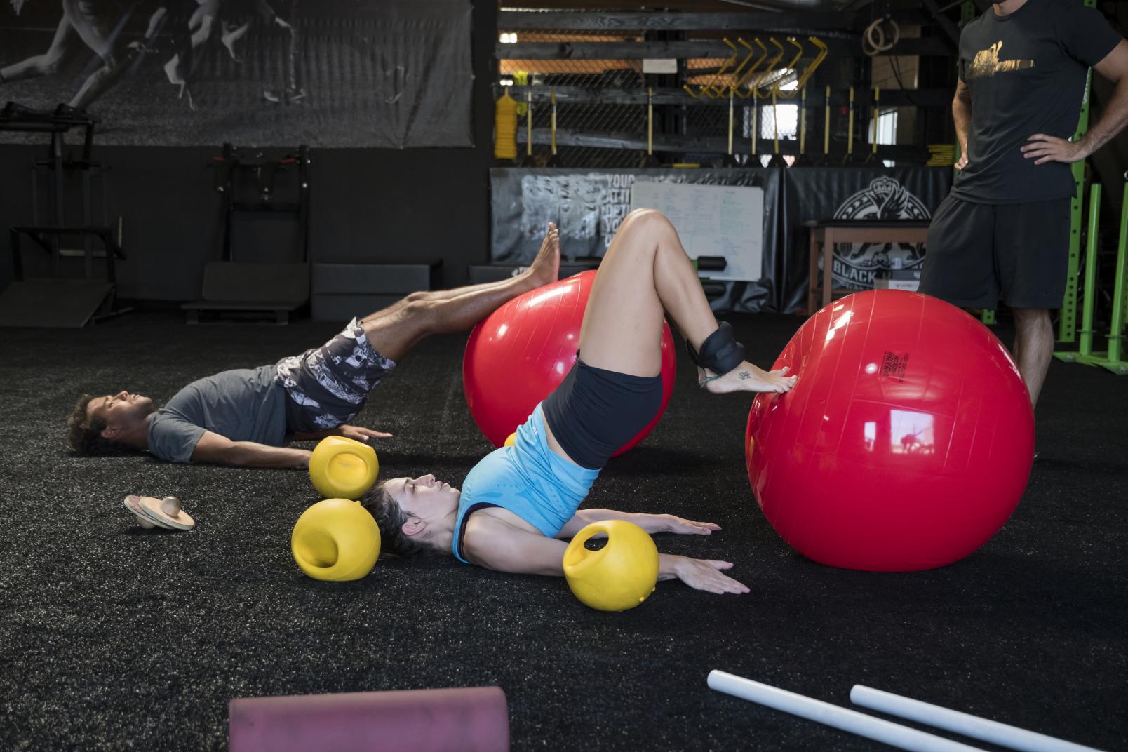02 Mackenzie Dern Strength and conditioning session for UFC Tampa