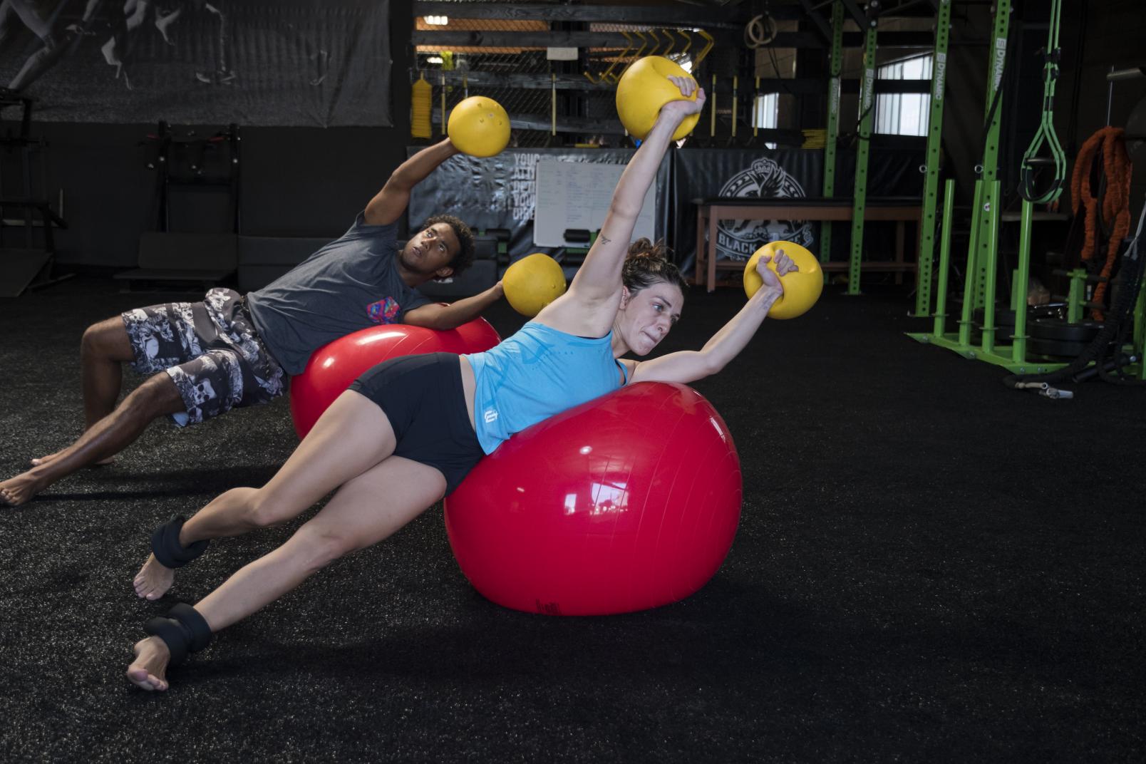 03 Mackenzie Dern Strength and conditioning session for UFC Tampa
