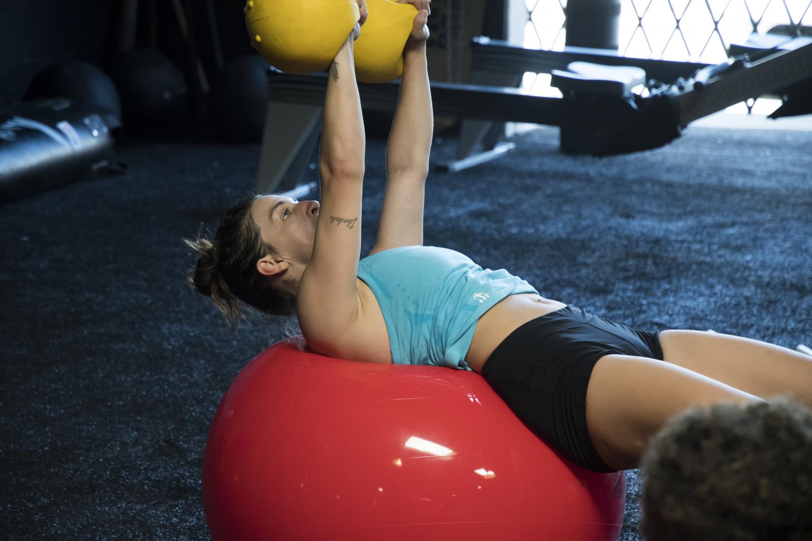 04 Mackenzie Dern Strength and conditioning session for UFC Tampa