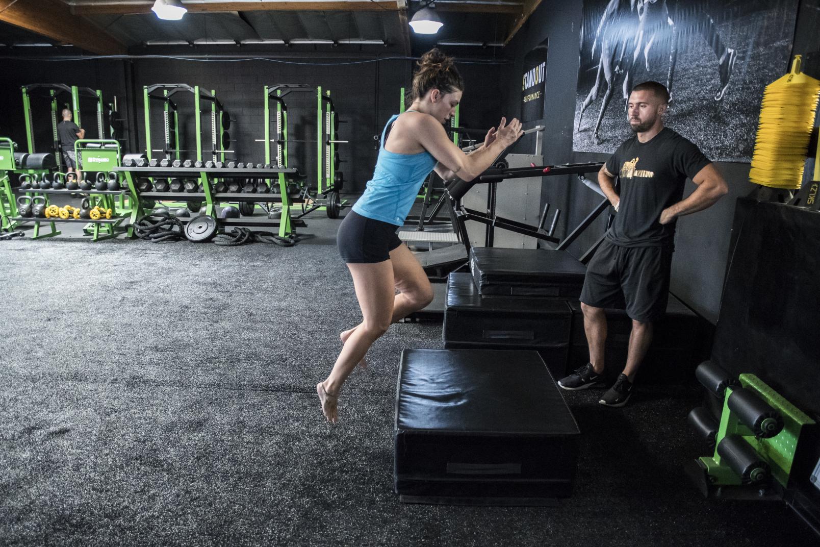 08 Mackenzie Dern Strength and conditioning session for UFC Tampa