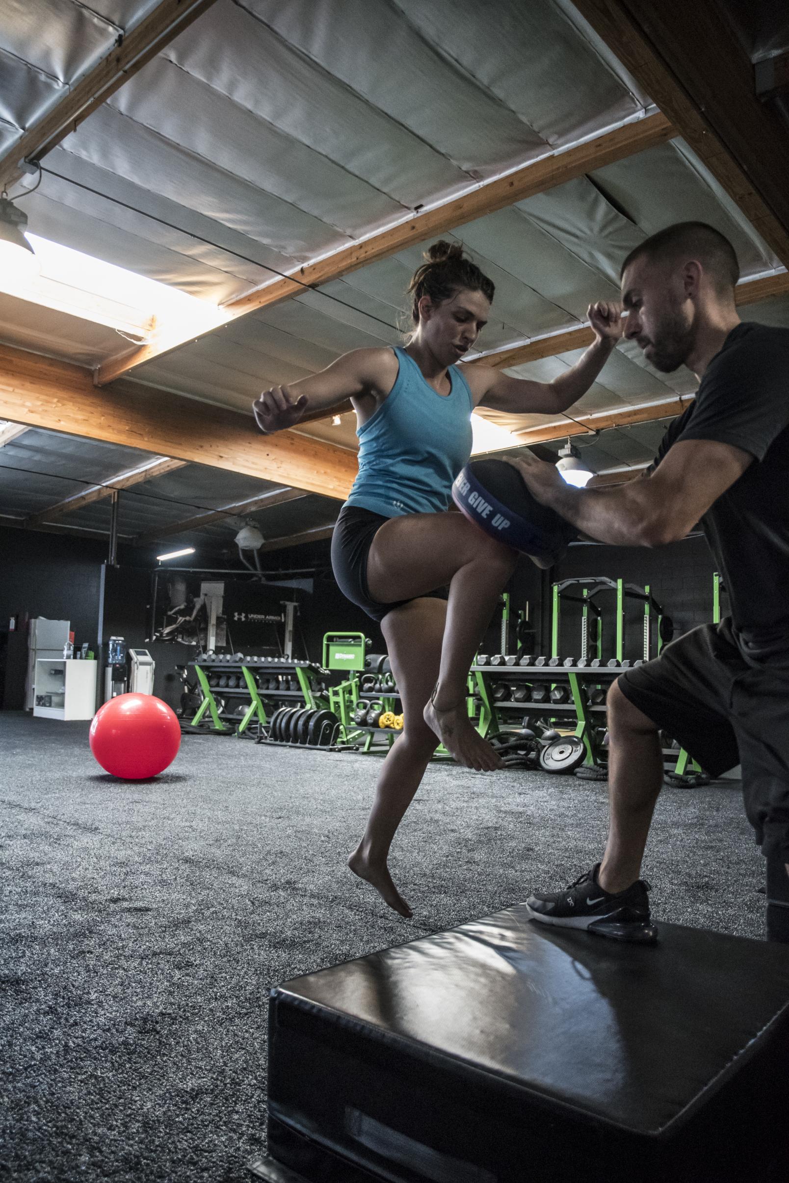 09 Mackenzie Dern Strength and conditioning session for UFC Tampa