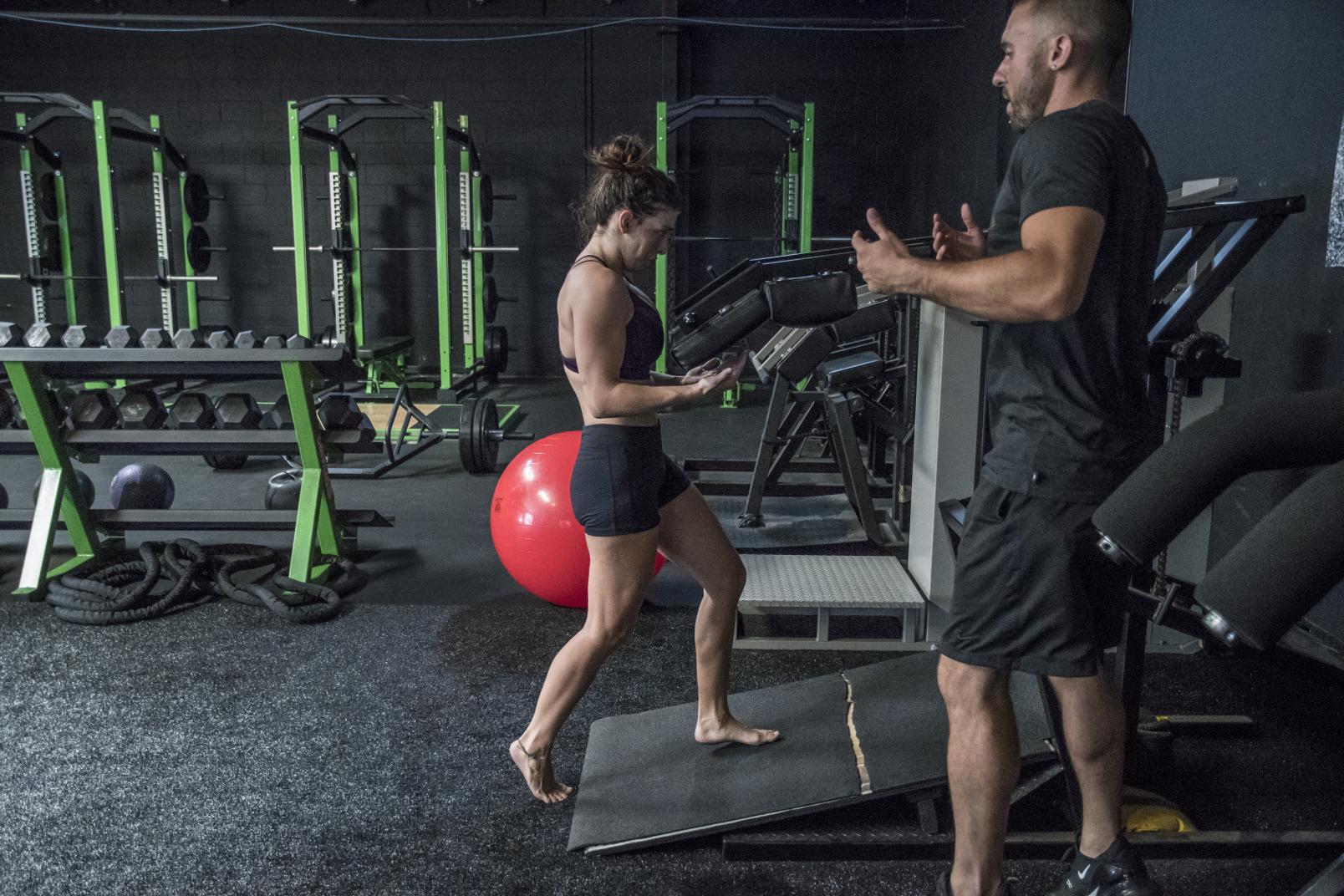 12 Mackenzie Dern Strength and conditioning session for UFC Tampa