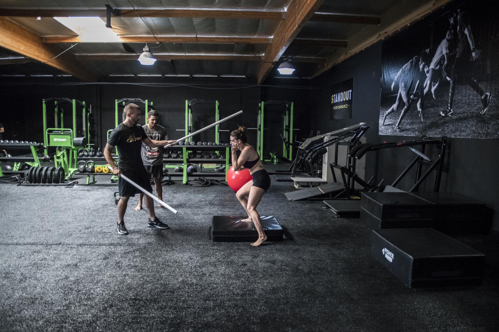 14 Mackenzie Dern Strength and conditioning session for UFC Tampa