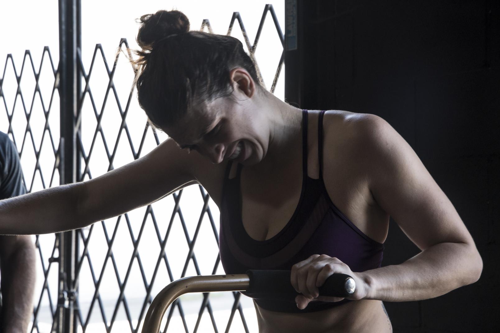 17 Mackenzie Dern Strength and conditioning session for UFC Tampa