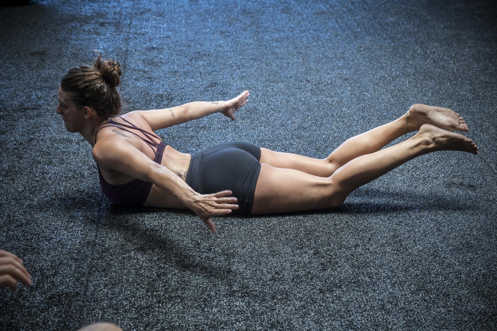 18 Mackenzie Dern Strength and conditioning session for UFC Tampa