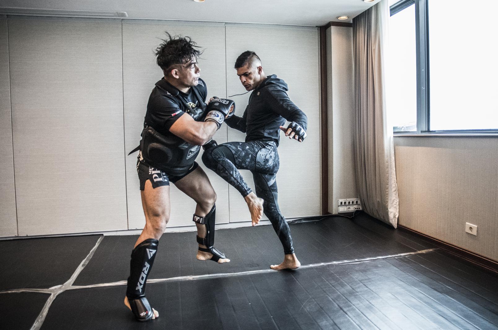 2 Kazula Vargas workout during UFC Uruguay fight week