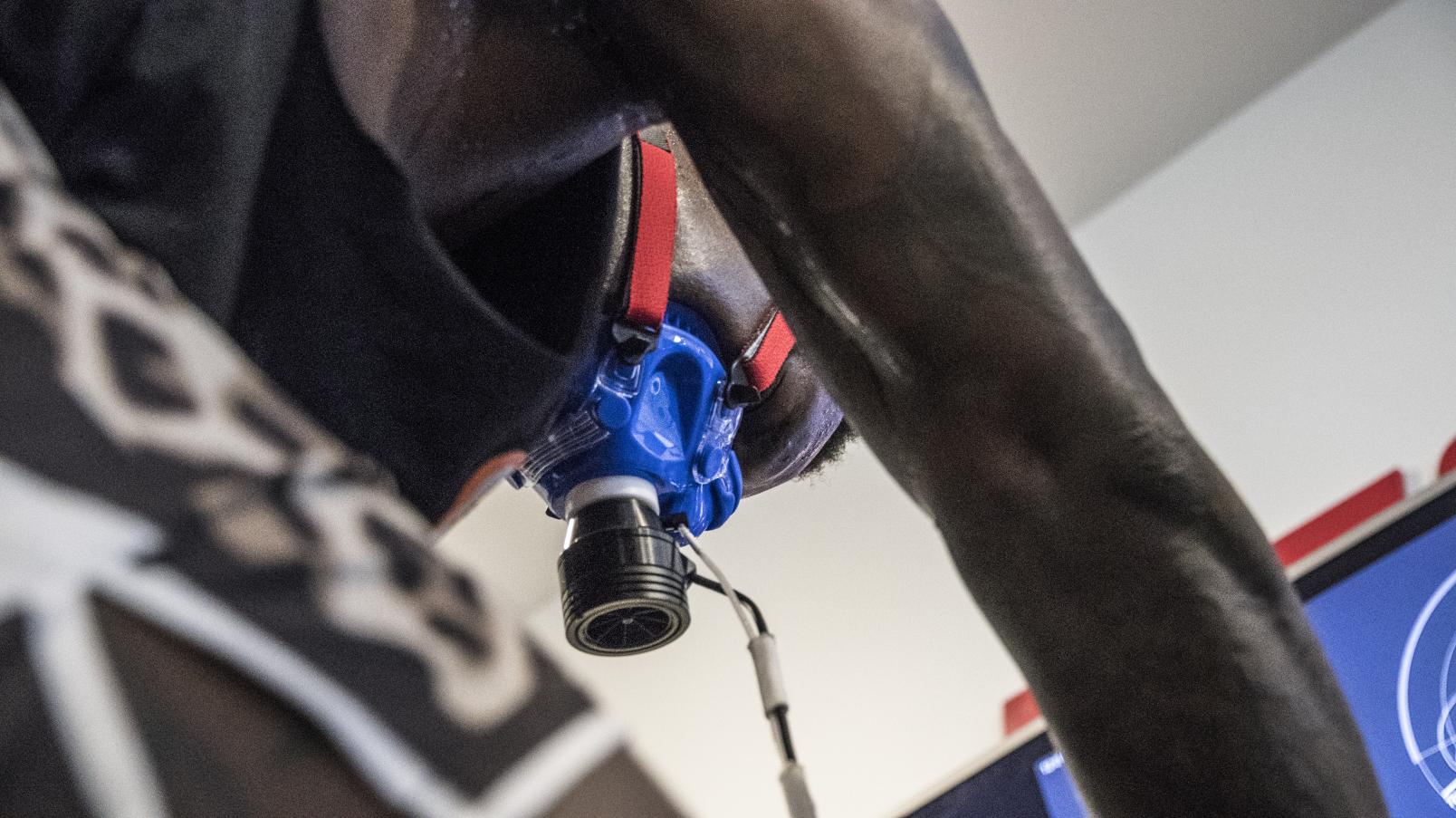 28 Israel Adesanya training at the UFC Performance Institute
