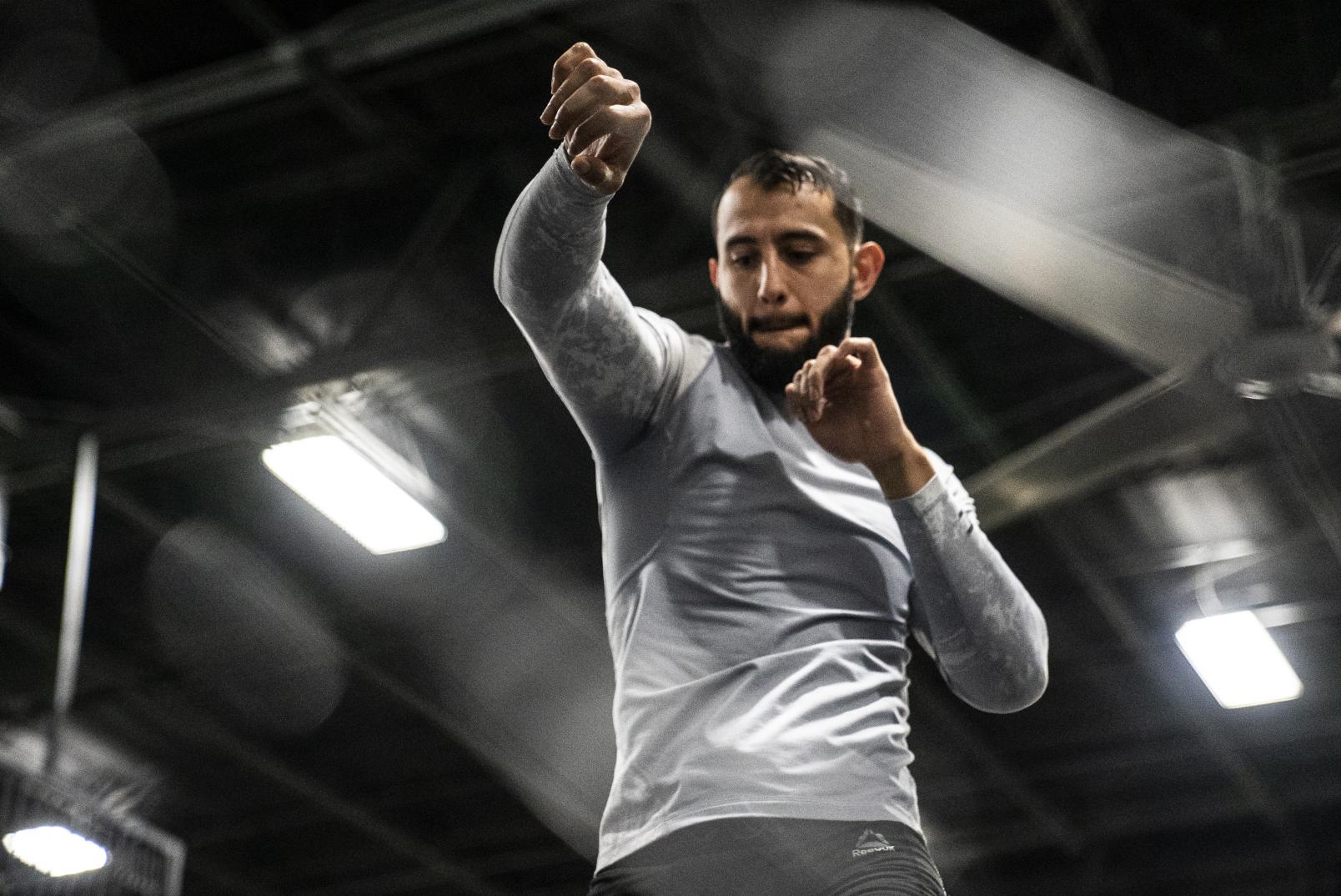 11 - Dominick Reyes late workout during UFC 247 Fight Week