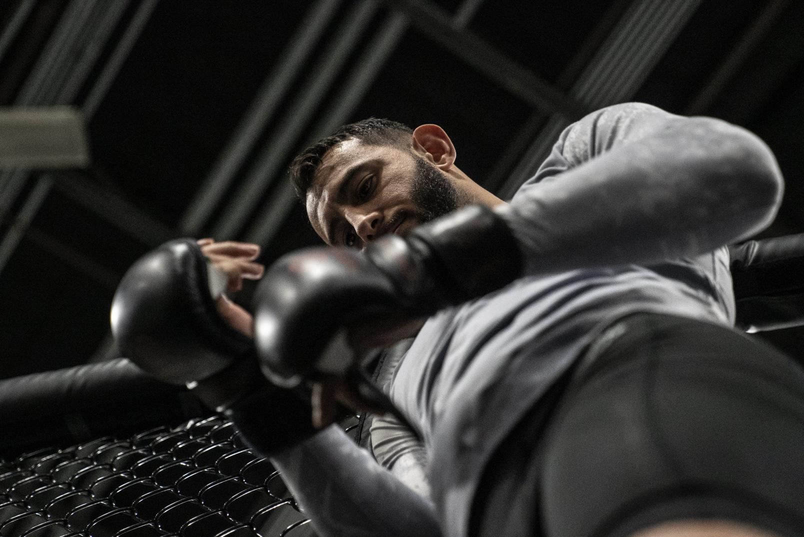 15 - Dominick Reyes late workout during UFC 247 Fight Week