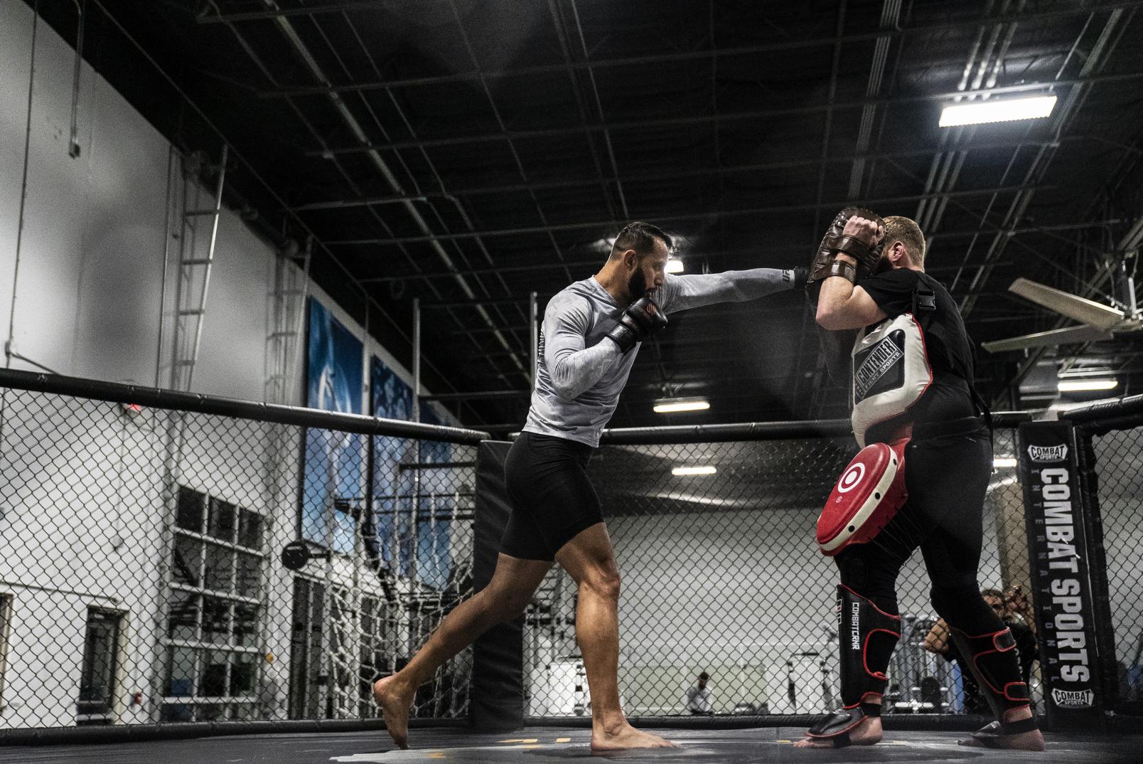 21 - Dominick Reyes late workout during UFC 247 Fight Week