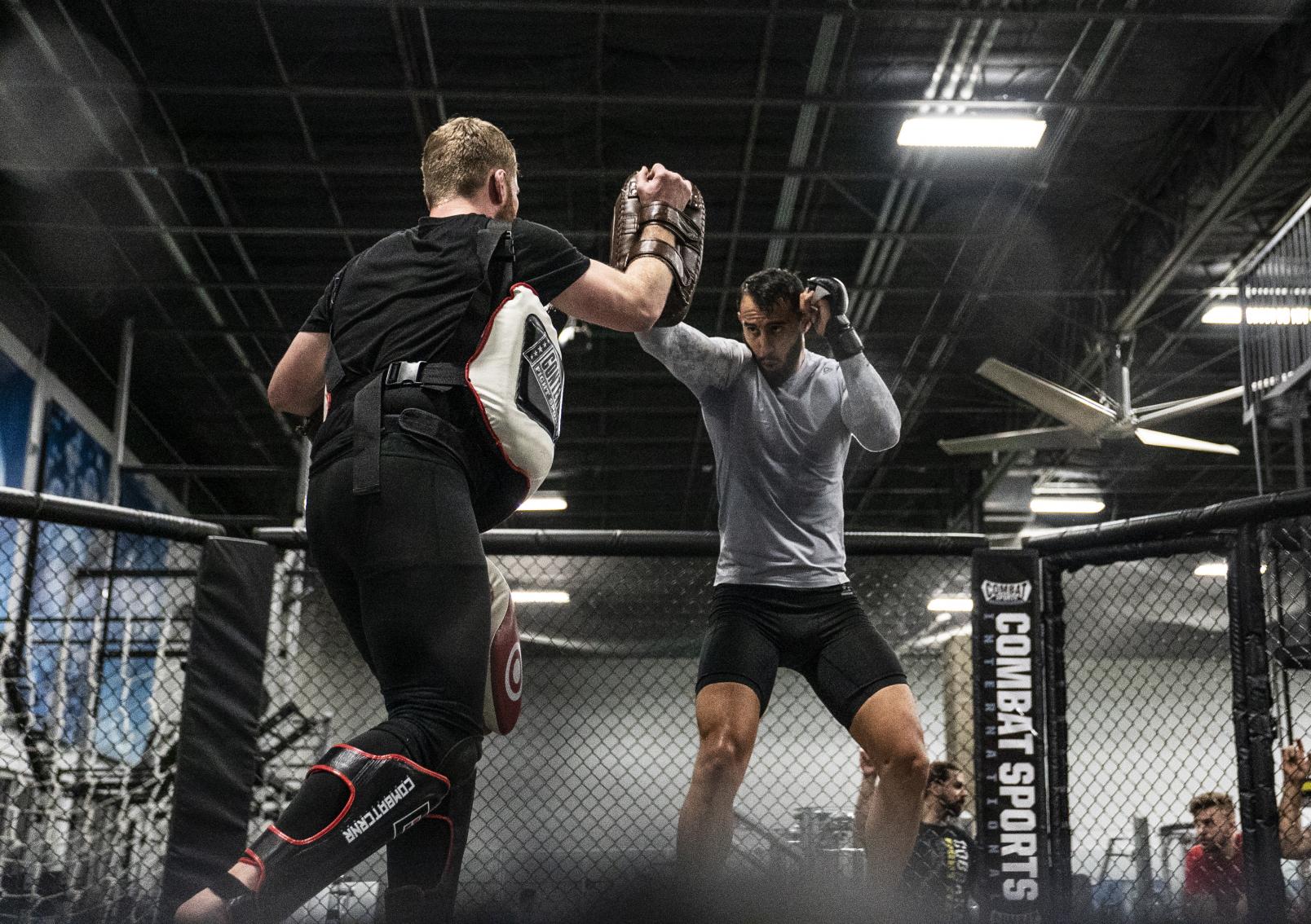 23 - Dominick Reyes late workout during UFC 247 Fight Week