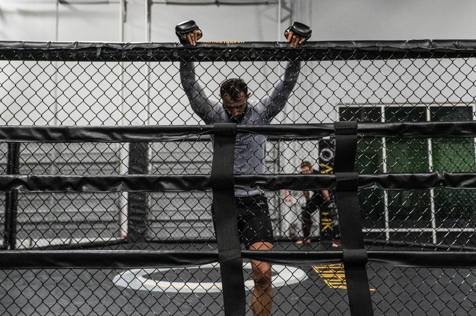 28 - Dominick Reyes late workout during UFC 247 Fight Week