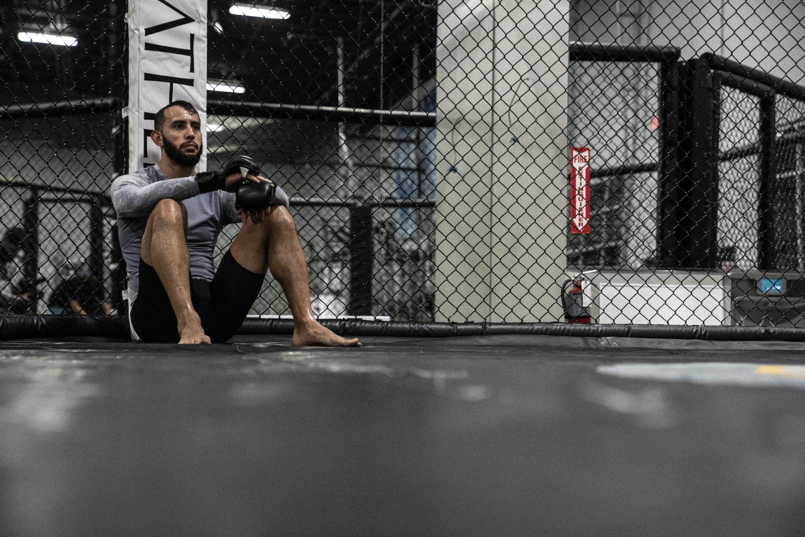 33 - Dominick Reyes late workout during UFC 247 Fight Week