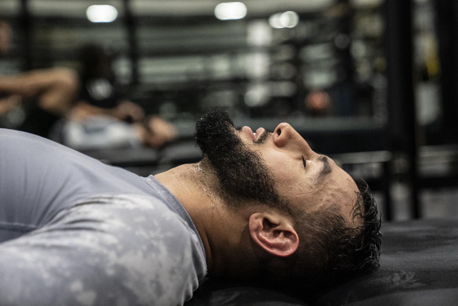 34 - Dominick Reyes late workout during UFC 247 Fight Week