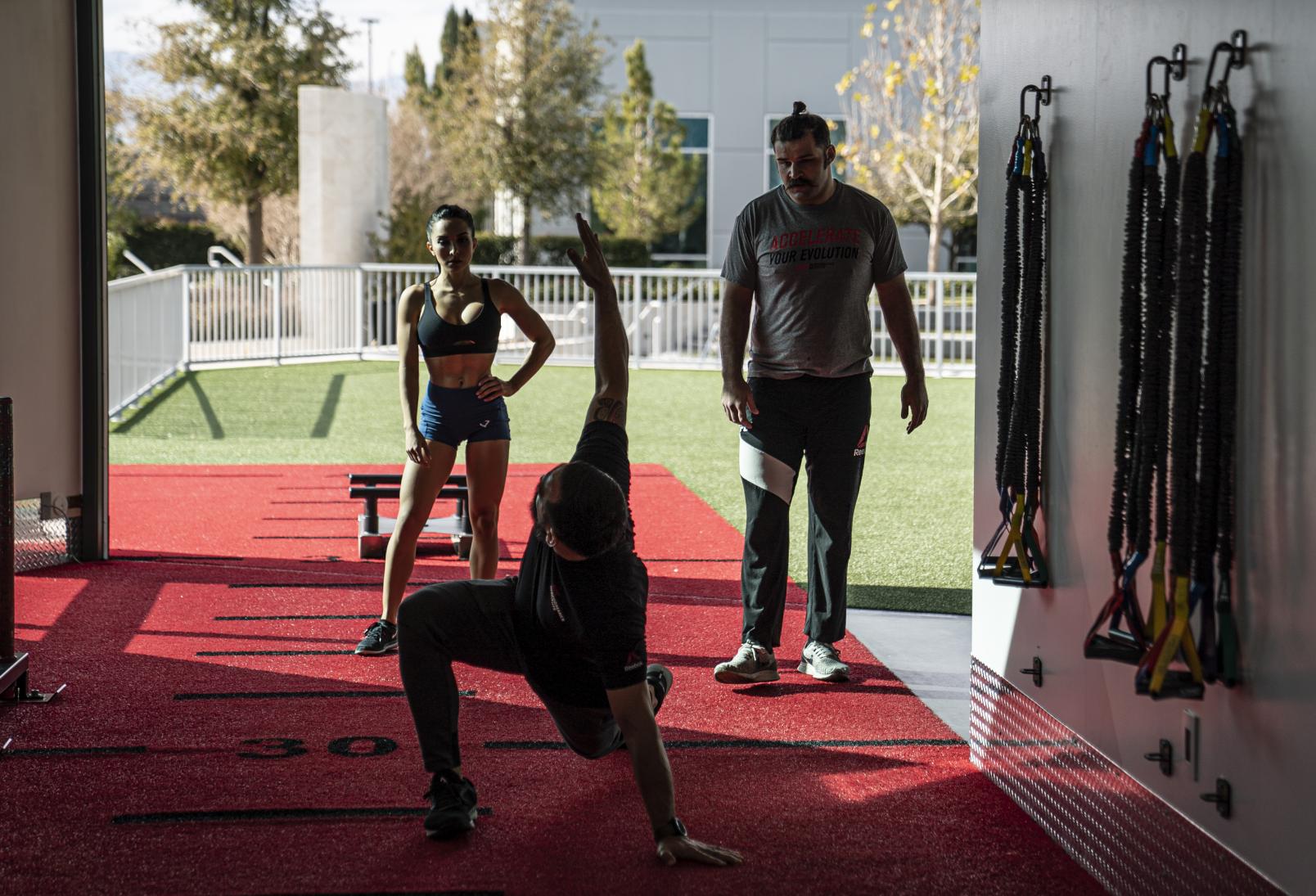 02 - UFC Middleweight Julian Marquez and Fitness Athlete Vanessa Serros