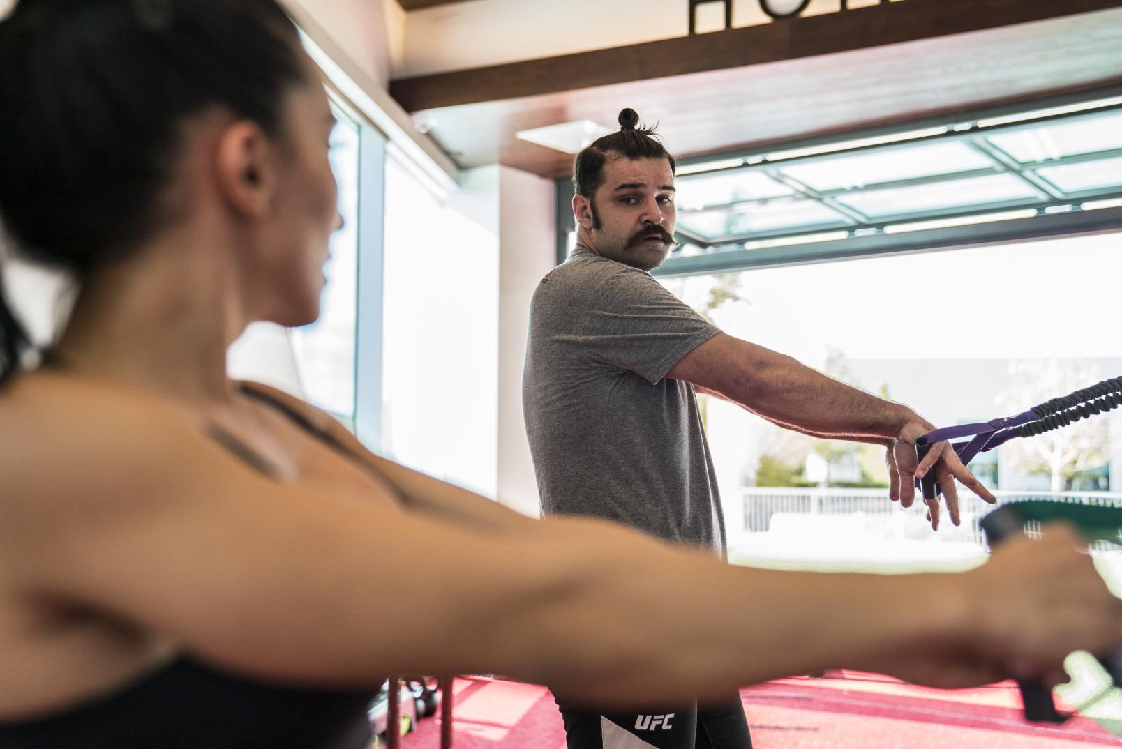 10 - UFC Middleweight Julian Marquez and Fitness Athlete Vanessa Serros