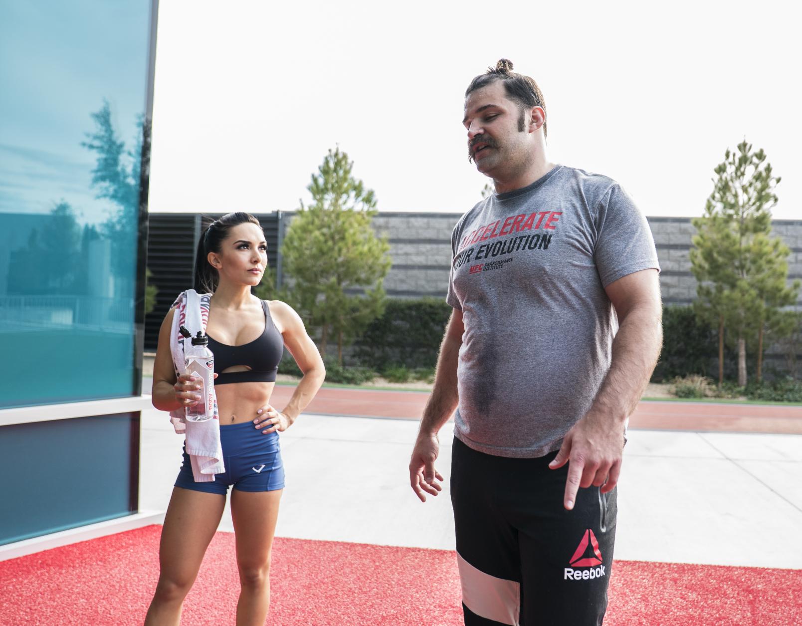 16 - UFC Middleweight Julian Marquez and Fitness Athlete Vanessa Serros