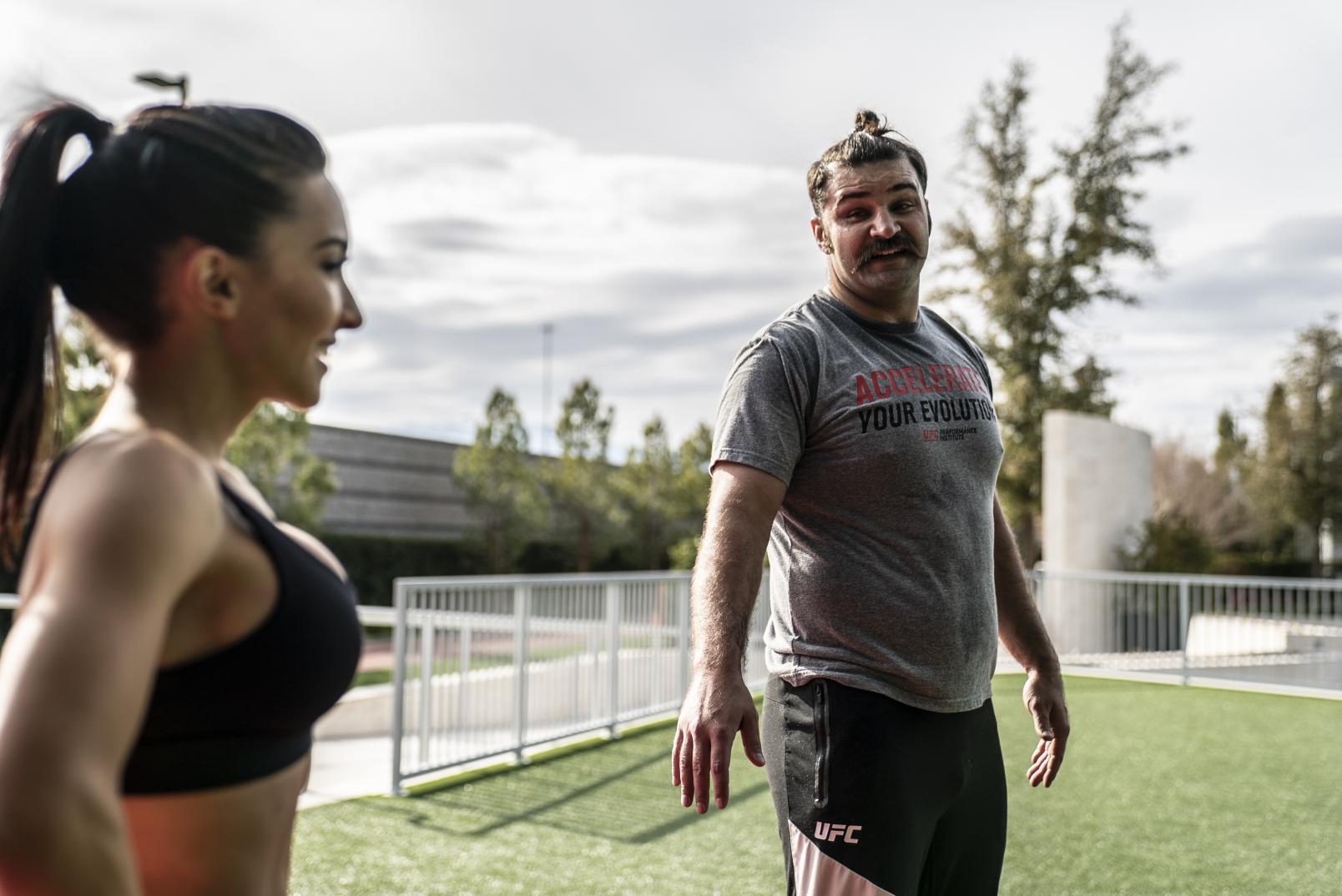 21 - UFC Middleweight Julian Marquez and Fitness Athlete Vanessa Serros
