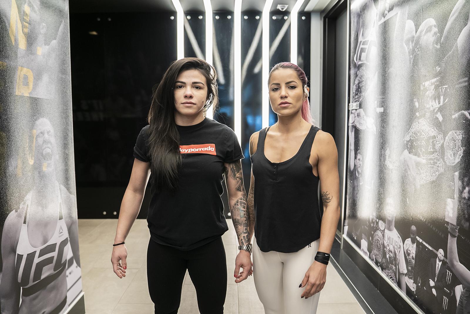 00 - UFC Strawweight Claudia Gadelha and Skateboarder athlete Leticia Bufoni