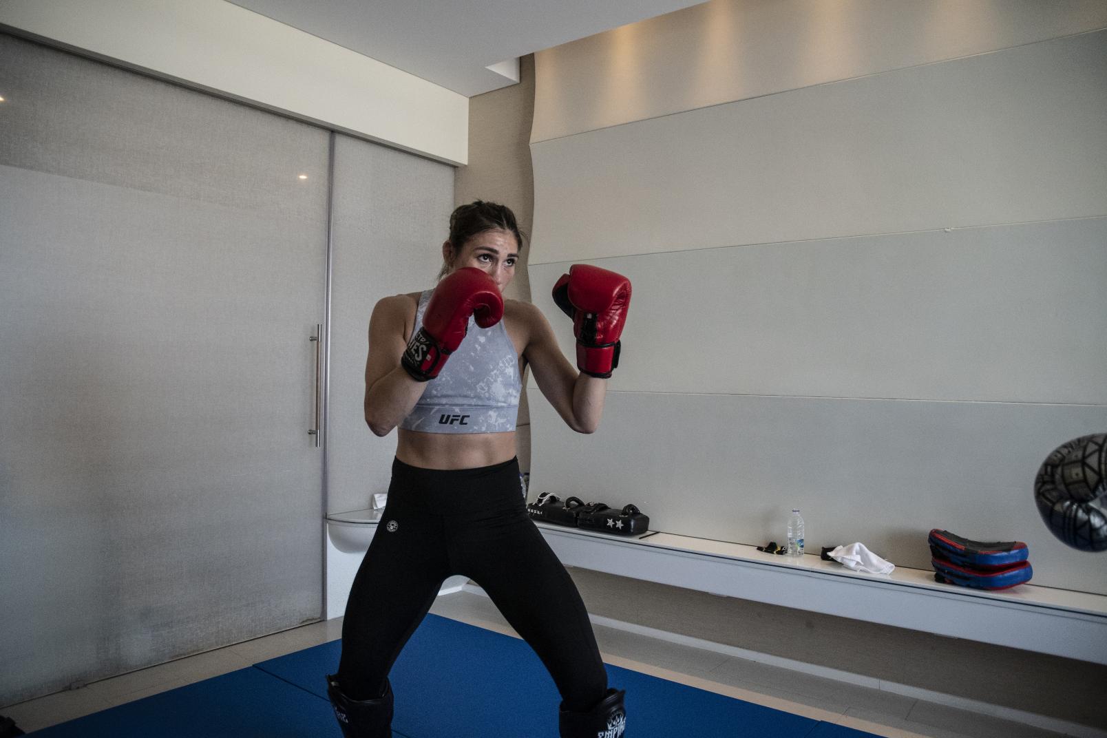 05 - UFC Fight Island 4 Irene Aldana training session
