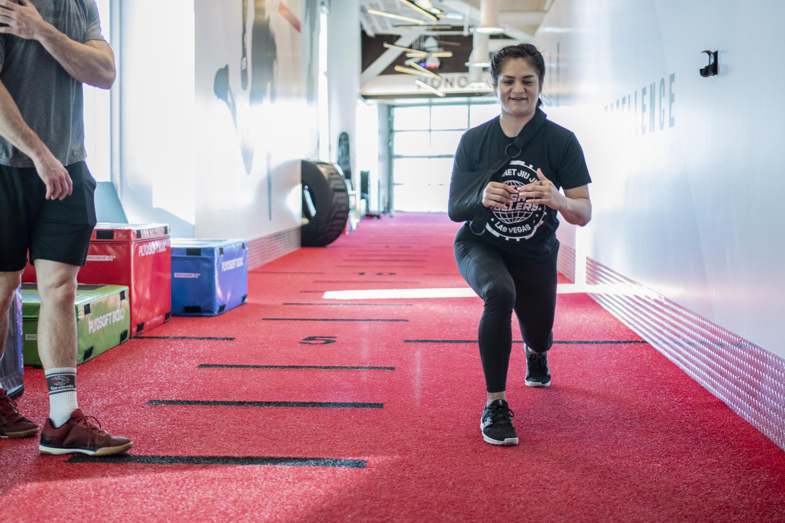 Cynthia Calvillo starts training and rehabilitation at the UFC Performance Institute