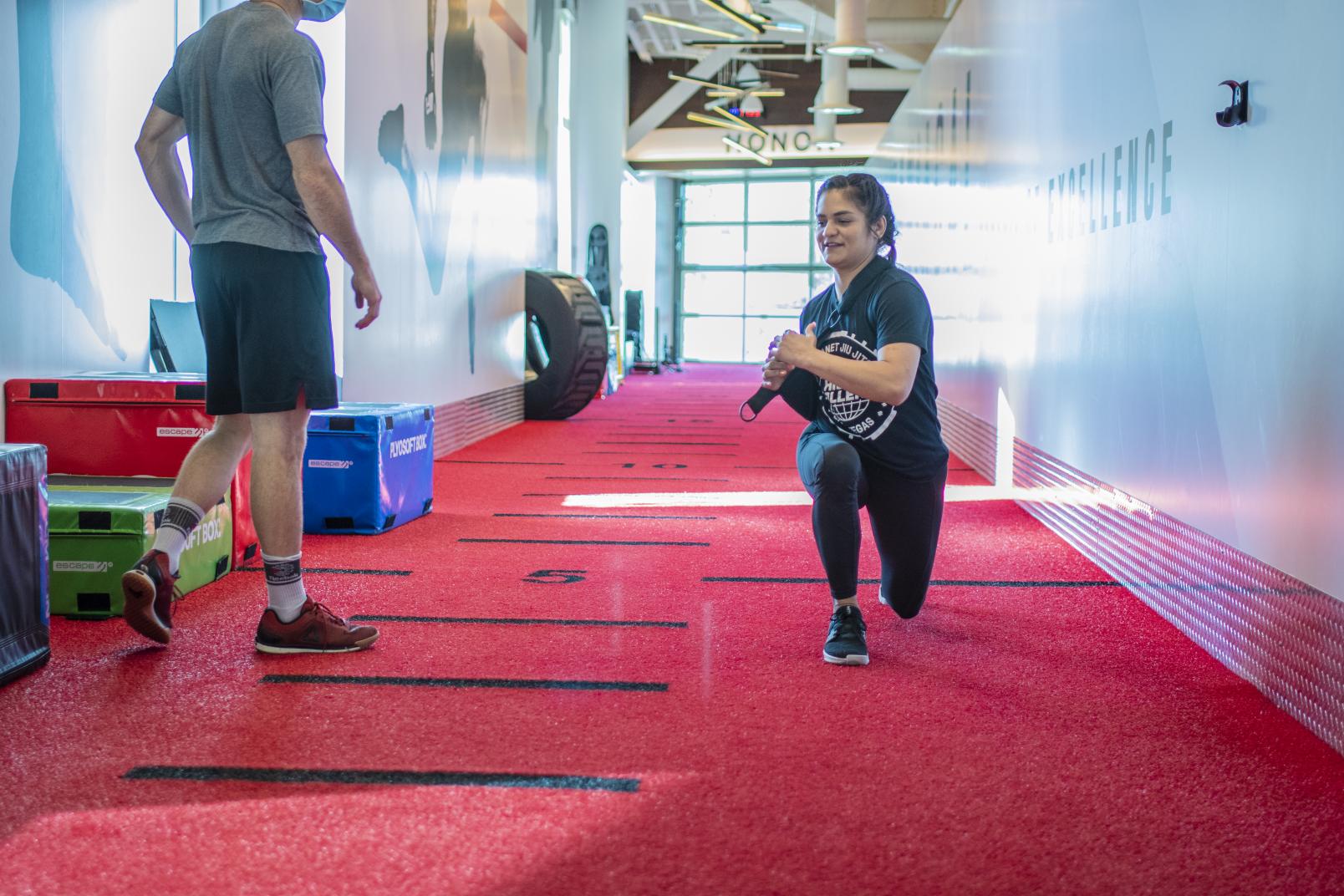 Cynthia Calvillo starts training and rehabilitation at the UFC Performance Institute