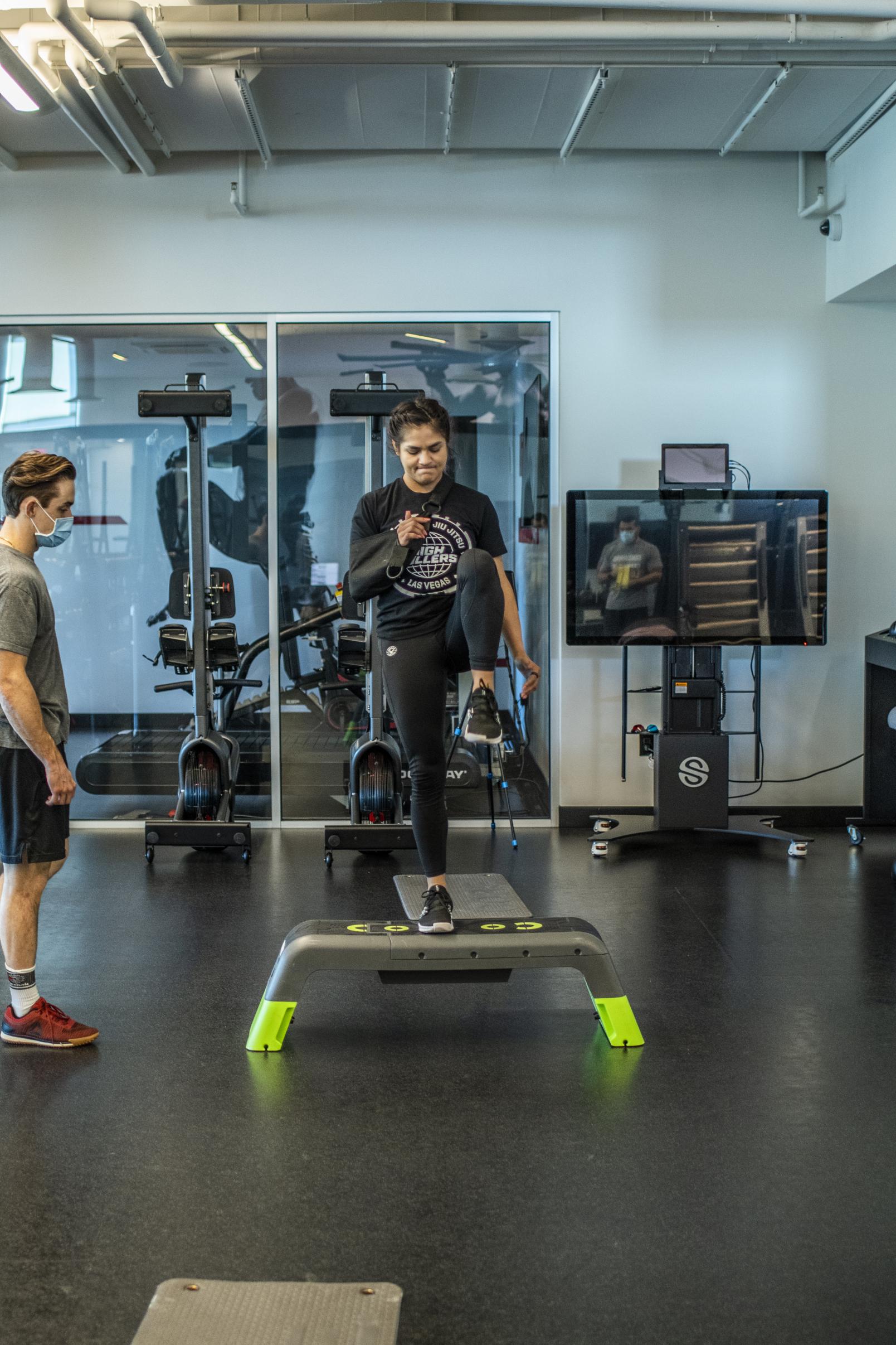 Cynthia Calvillo starts training and rehabilitation at the UFC Performance Institute