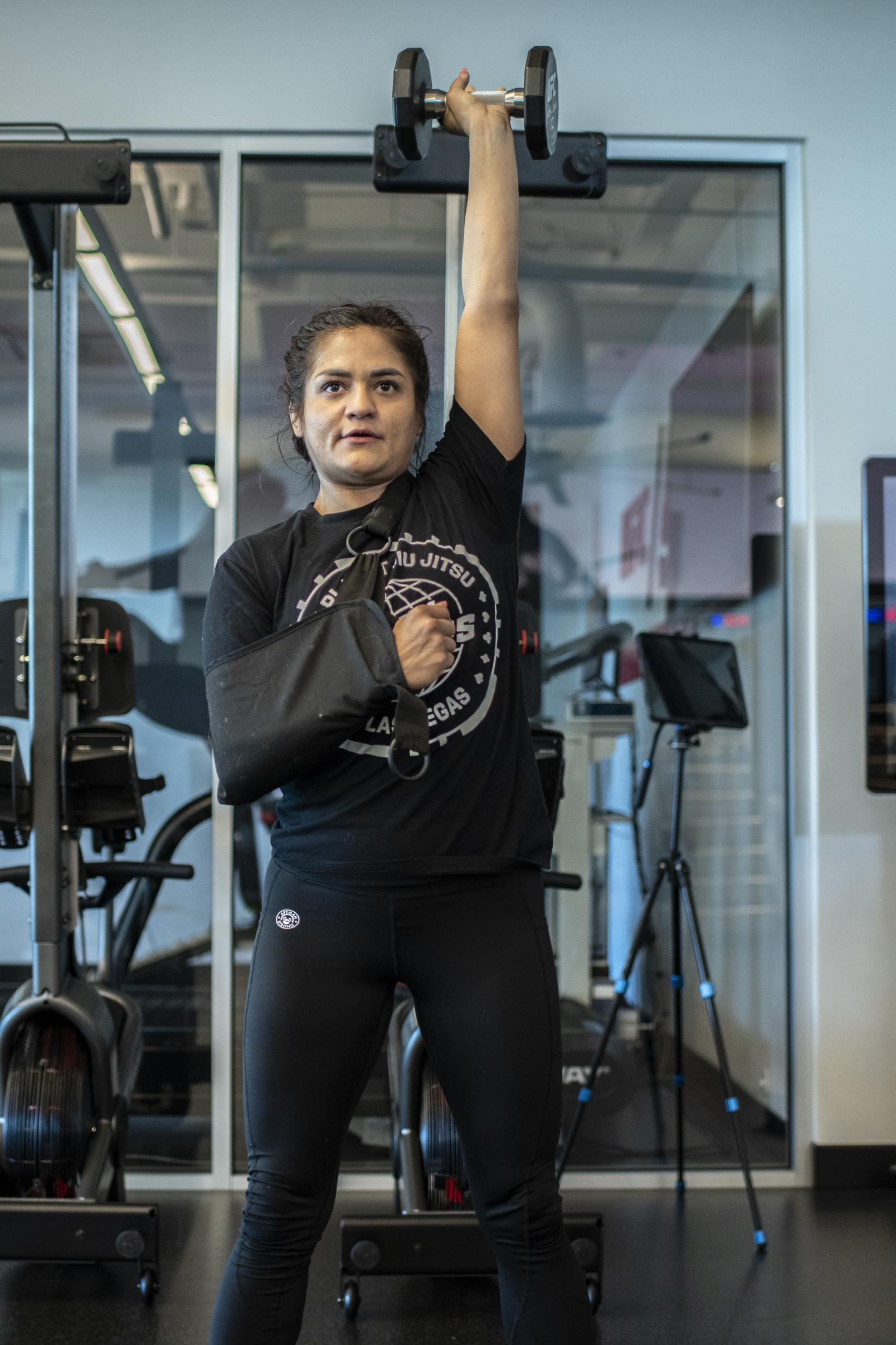 Cynthia Calvillo starts training and rehabilitation at the UFC Performance Institute