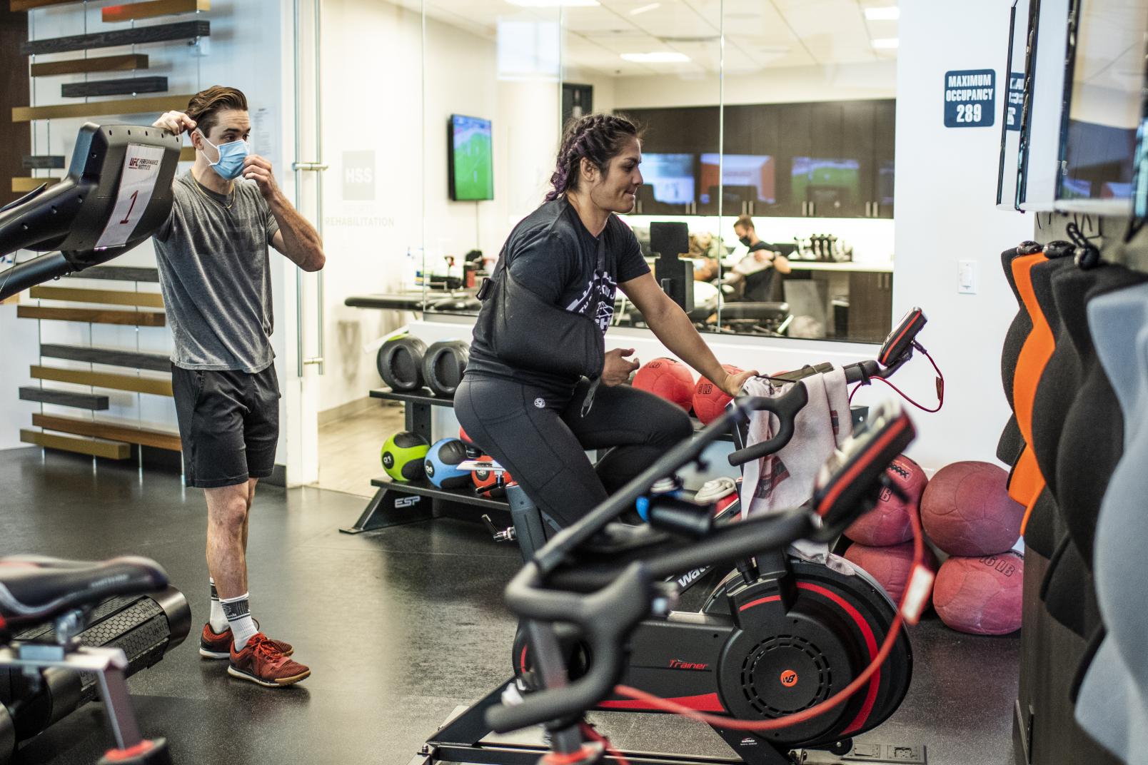 Cynthia Calvillo starts training and rehabilitation at the UFC Performance Institute