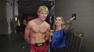 "The Baddy" speaks with UFC.com's McKenzie Pavacich following another epic performance in the London's O2 Arena