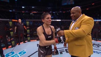 Lauren Murphy talks to Daniel Cormier about her win at UFC Fight Night: Ortega vs Rodriguez