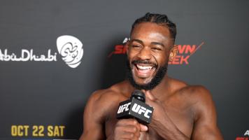 Bantamweight Champion Aljamain Sterling Reacts With UFC.com After His TKO Victory Over TJ Dillashaw At UFC 280: Oliveira vs Makhachev on October 22, 2022