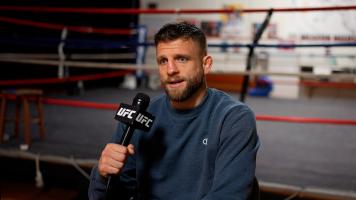 Featherweight Calvin Kattar talks about his upcoming main event bout against Arnold Allen live from the UFC Apex on October 29, 2022
