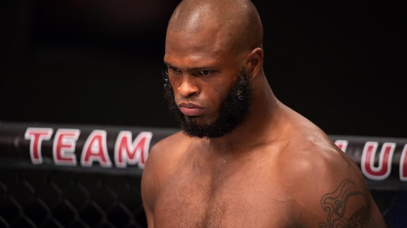 Maurice Greene stands in his corner during the filming of The Ultimate Fighter: Heavy Hitters on JULY 19, 2018 in Las Vegas, Nevada. (Photo by Chris Unger/Zuffa LLC/Zuffa LLC via Getty Images)