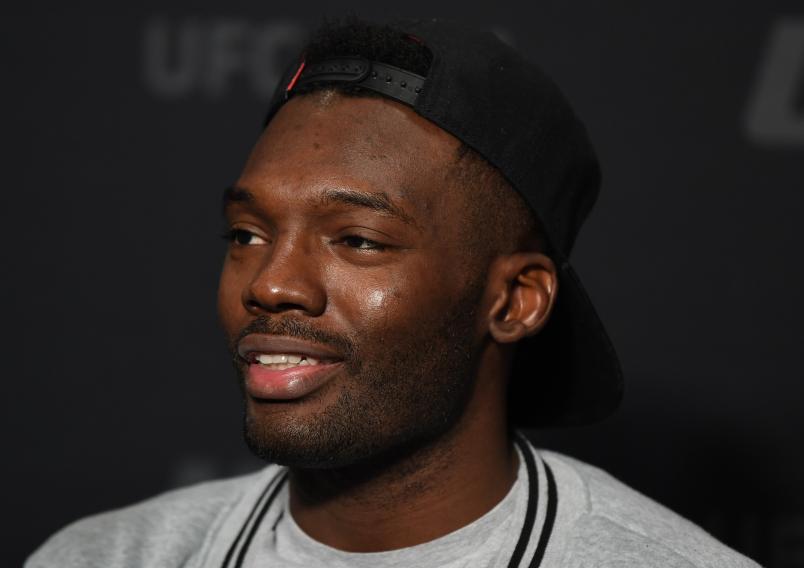 ATLANTA, GA - APRIL 11: Dwight Grant interacts with the media during the UFC 236 Ultimate Media Day at Hyatt Regency Atlanta on April 11, 2019 in Atlanta, Georgia. (Photo by Josh Hedges/Zuffa LLC/Zuffa LLC via Getty Images)