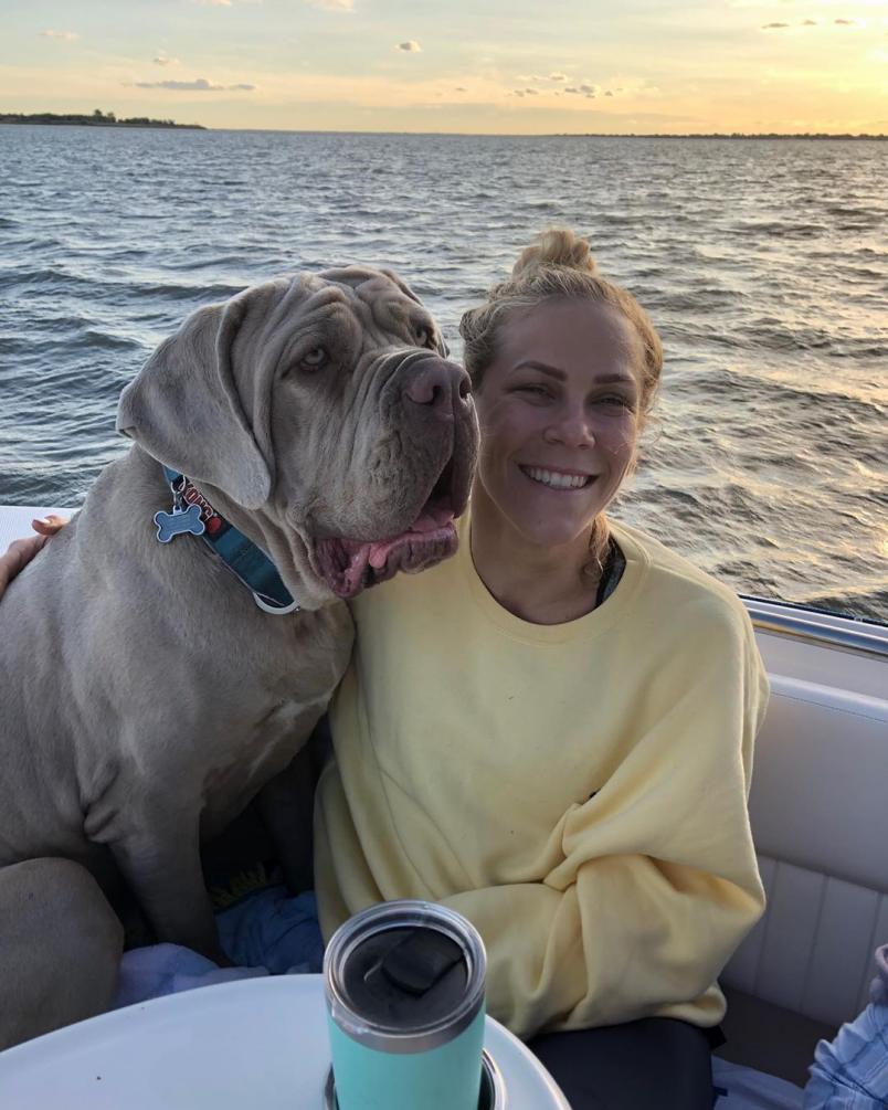 From her Instagram Page @blondefighter