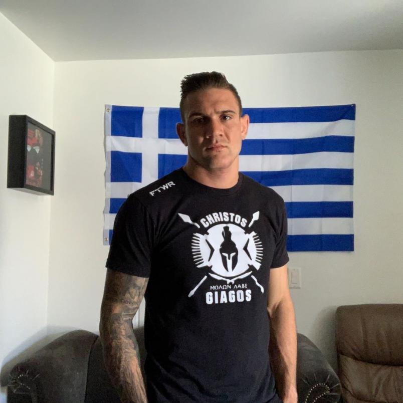 From his Instagram @CGiagos_ufc