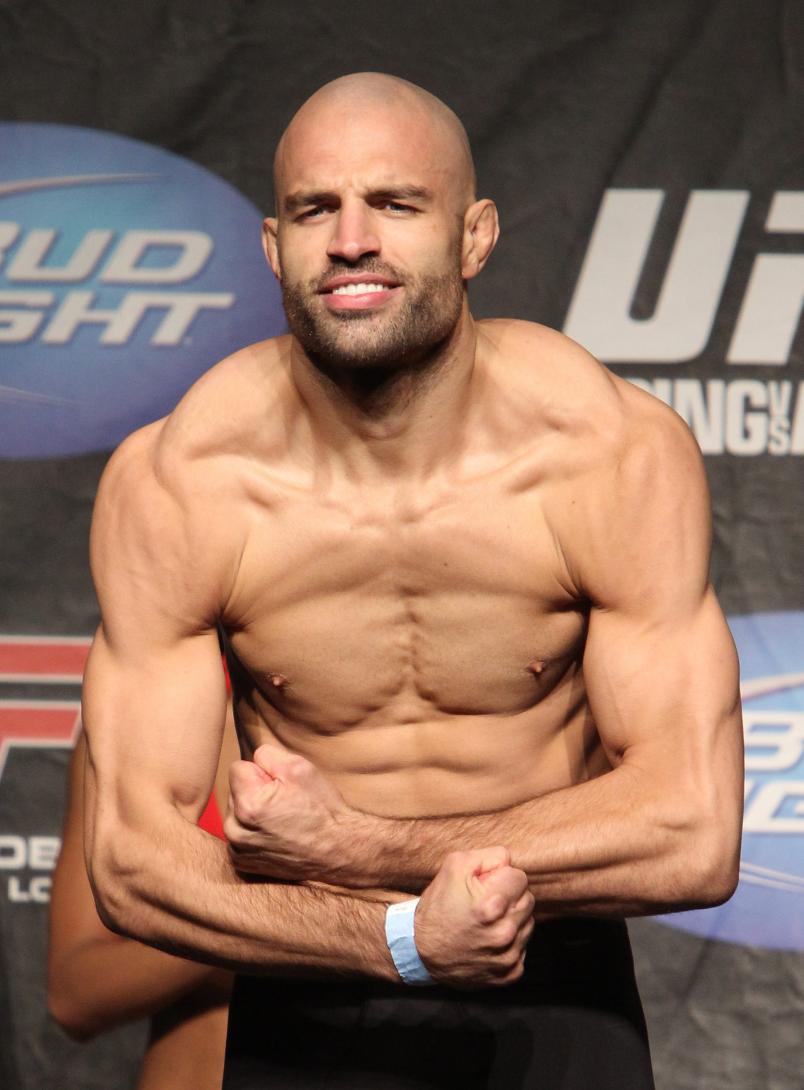 LONDON - OCTOBER 15: England's James Wilks weighs in at 170 lbs at the UFC 120 weigh-in at Earl's Court Arena on October, 15, 2010 in London, England. (Photo by Josh Hedges/Zuffa LLC/Zuffa LLC via Getty Images)