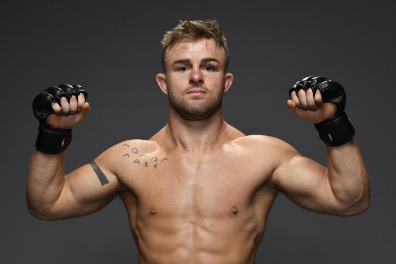 Cody Stamann poses for a portrait backstage during the UFC 250 event at UFC APEX on June 06, 2020 in Las Vegas, Nevada. (Photo by Mike Roach/Zuffa LLC)