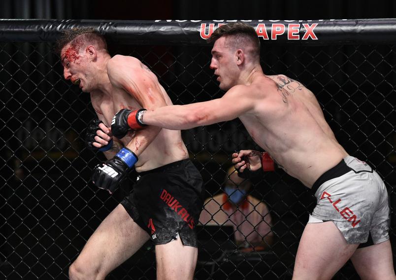 Brendan Allen S Tunnel Vision Ufc Brendan Allen S Tunnel Vision Ufc