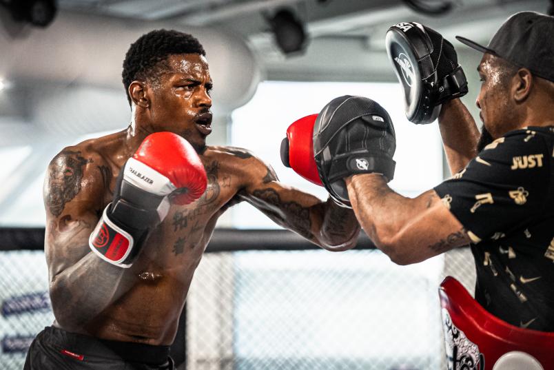 UFC middleweight Kevin Holland prepares for his main event bout against Marvin Vettori at the UFC Performance Institute ahead of UFC Fight Night: Vettori vs Holland on April 10, 2021 in Las Vegas, Nevada. (Photo by Harrison Green/Zuffa LLC)