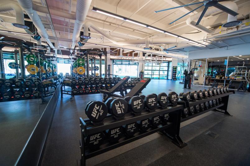 A general view of the UFC Performance Institute