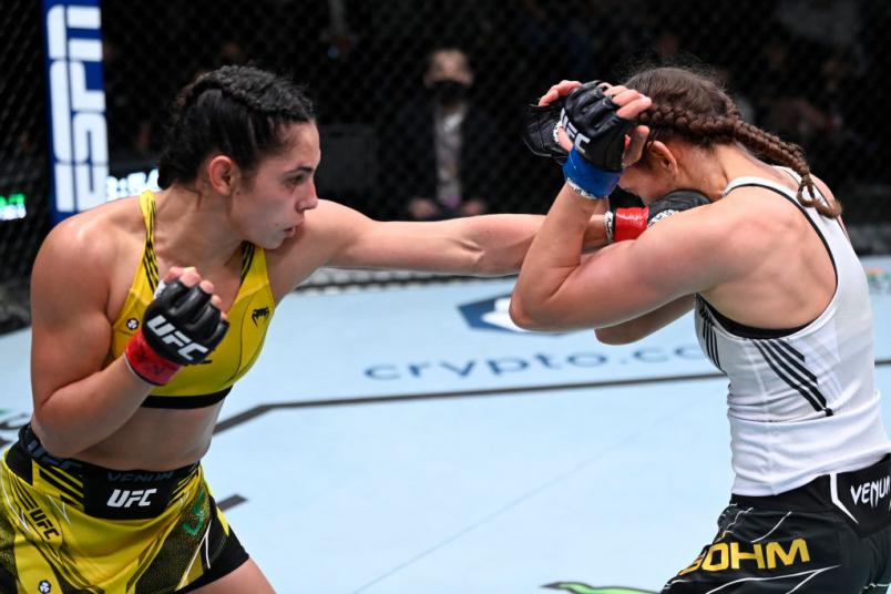 Ariane Lipski golpeia Mandy Böhm no UFC Vegas 37