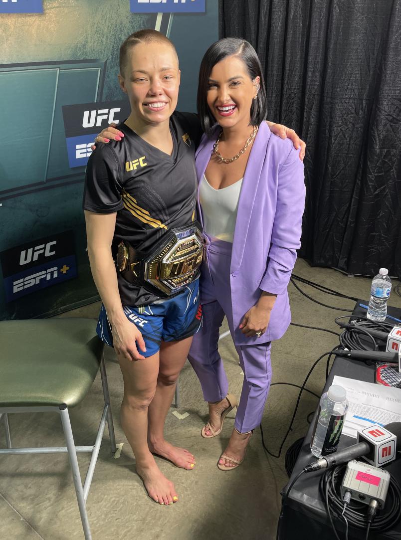 Rose Namajunas & Megan Olivi
