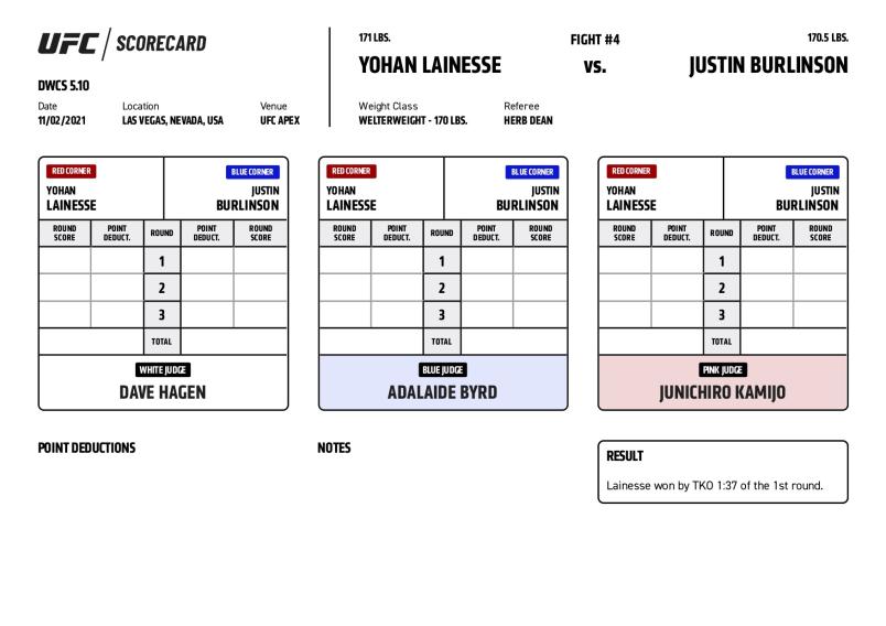 Dana White S Contender Series Season 5 Episode 10 Live Fight Results Interviews Contract Winners