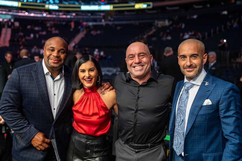 Daniel Cormier, Megan Olivi, Joe Rogan And Jon Anik