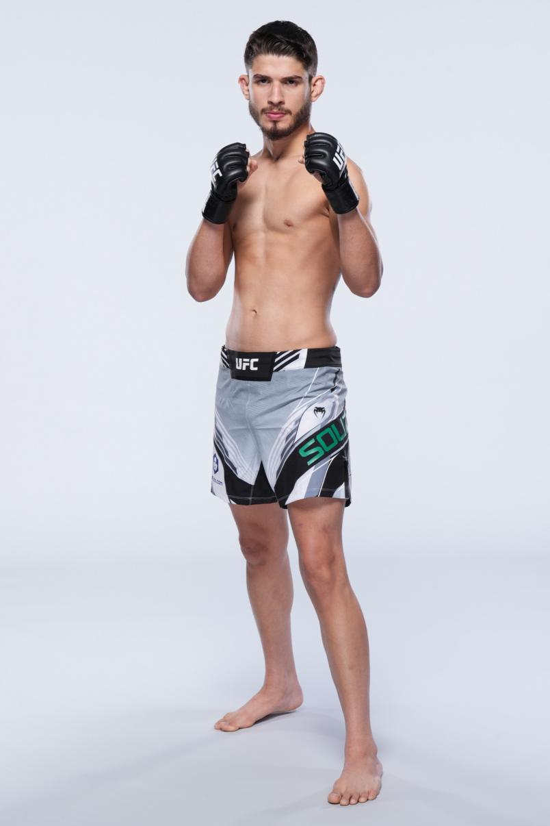  Bruno Souza poses for a portrait during a UFC photo session on March 23, 2022 in Columbus, Ohio. (Photo by Mike Roach/Zuffa LLC)