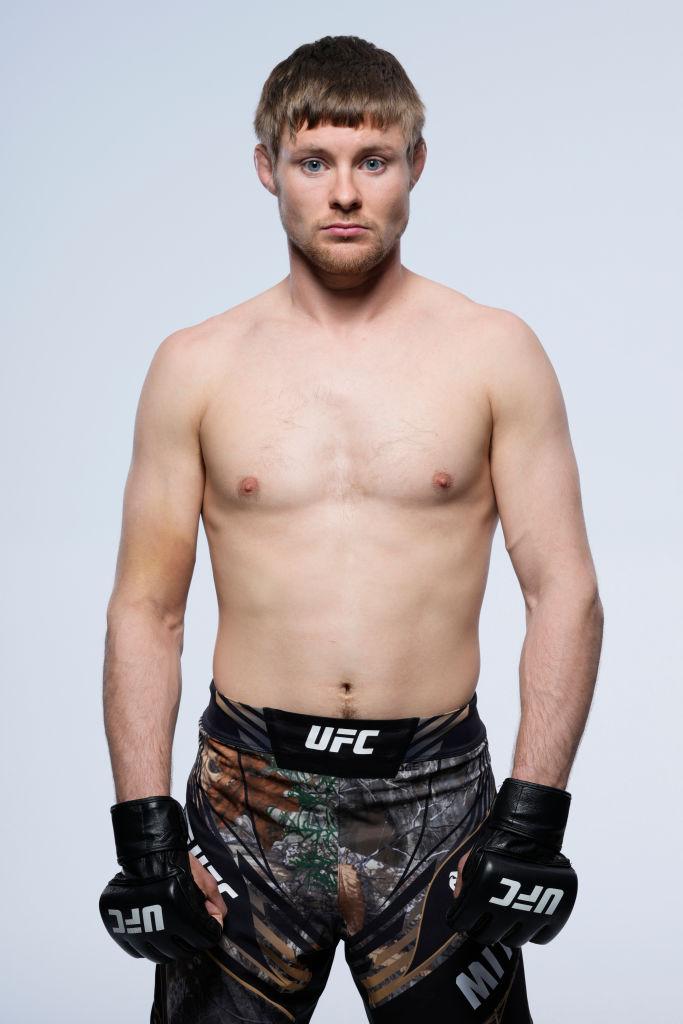 Bryce Mitchell poses for a portrait during a UFC photo session on March 2, 2022 in Las Vegas, Nevada. (Photo by Mike Roach/Zuffa LLC via Getty Images)