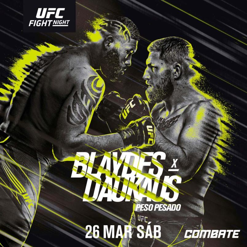 Card Completo UFC Columbus Blaydes x Daukaus UFC