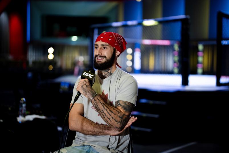 Charles Jourdain interviews with UFC.com ahead of UFC Fight Night: Andrade vs Lemos (photo by Kaylie Foster/Zuffa LLC)